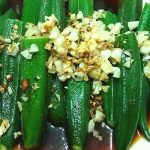 oka w sosie czosnekowym